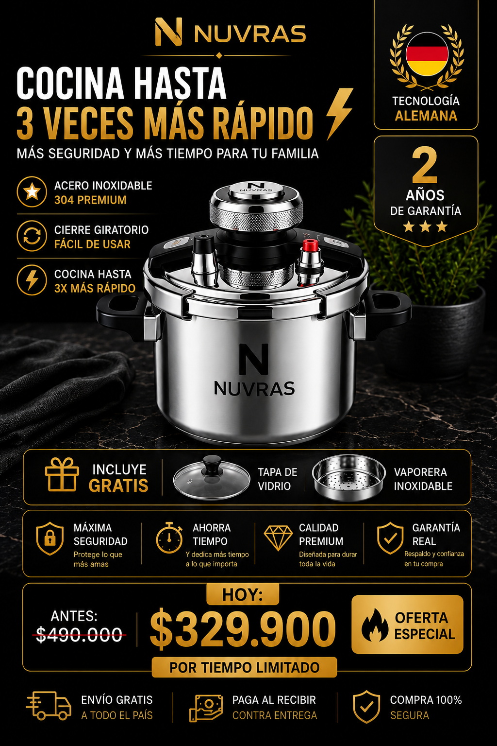 Olla Express Premium 6L
