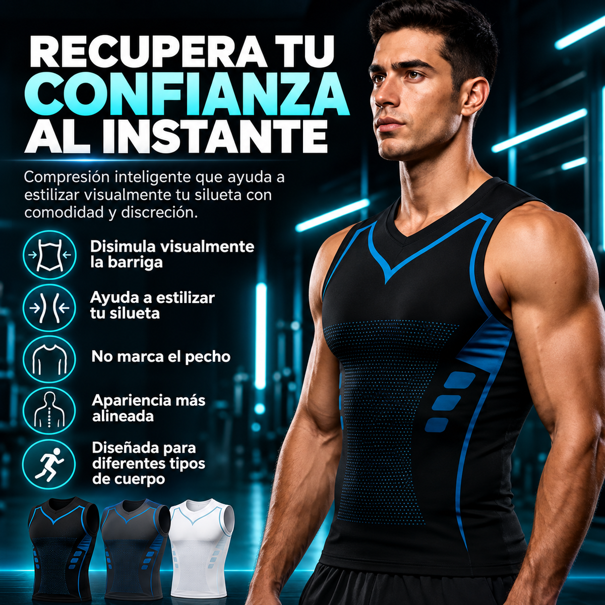 MAN FIT™ | COMPRESIÓN MASCULINA